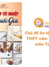Chủ đề ôn tập tốt nghiệp THPT năm 2024  2025 môn Toán PDF